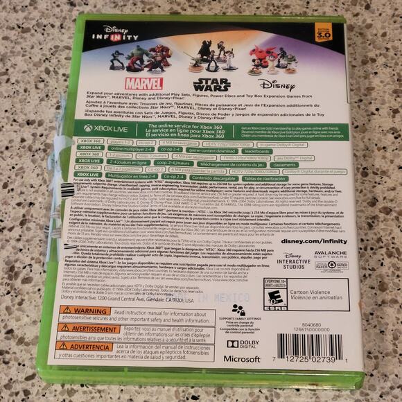 Disney Infinity 3.0 Edition Disc Microsoft XBOX 360, 2015 Case + Manual✨️Rated E - Picture 2 of 9